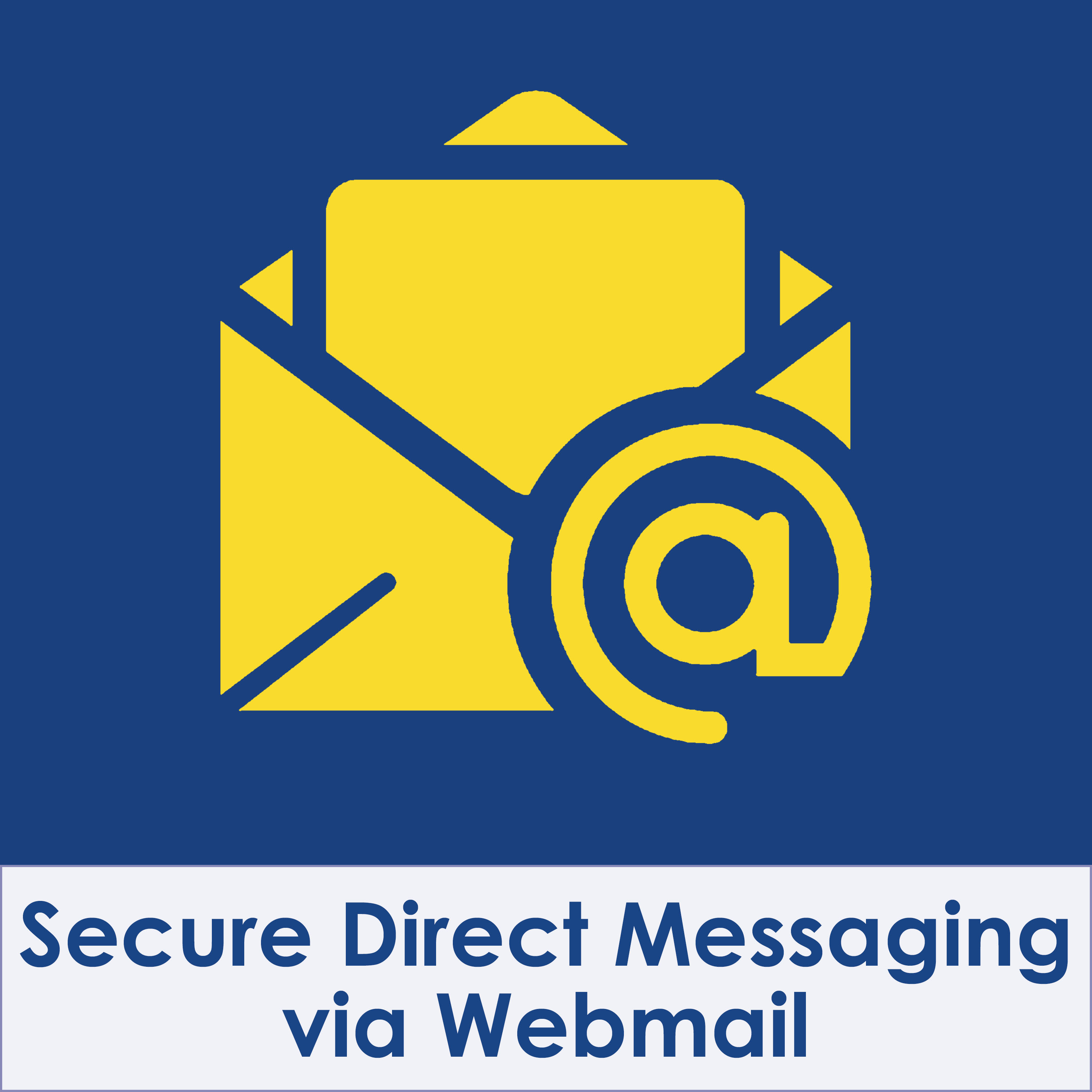 Secure Messaging via Webmail icon